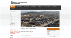 Desktop Screenshot of bozuyukyenisanayi.com